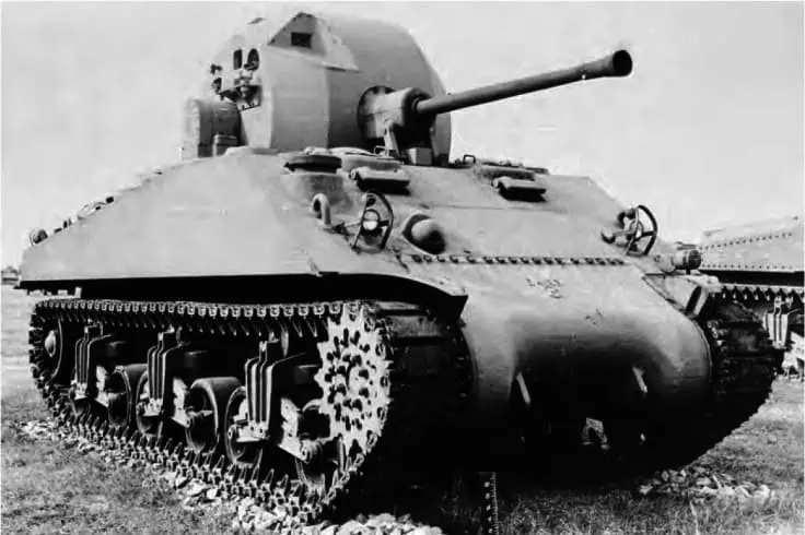 T52 – the Sherman with a Ball Turret